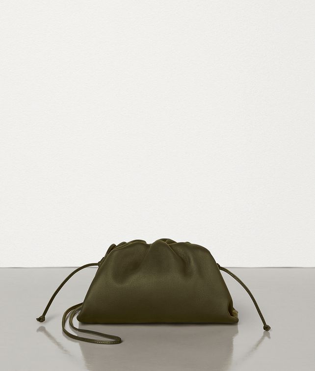 BOTTEGA VENETA THE POUCH 20 IN BUTTER CALF Mini Bag and Pouche Woman fp