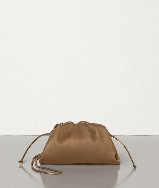 BOTTEGA VENETA THE POUCH 20 IN BUTTER CALF LEATHER Mini Bag and Pouche Woman fp