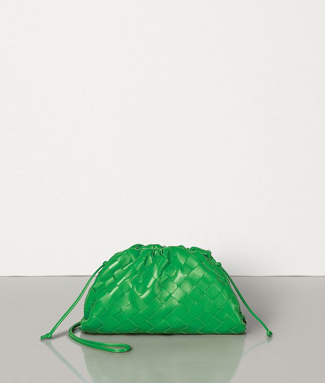 BOTTEGA VENETA THE POUCH 20 IN MAXI INTRECCIO Mini Bag and Pouche Woman fp