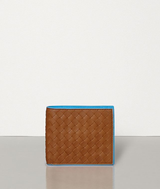 BOTTEGA VENETA PORTAFOGLIO BI-FOLD IN INTRECCIATO VN E NAPPA Portafoglio piccolo Uomo fp