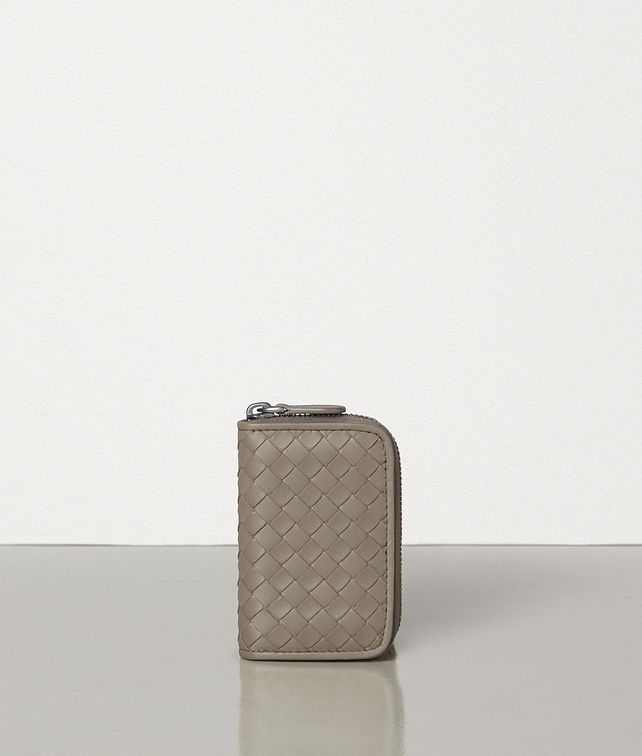 BOTTEGA VENETA SMALL COIN PURSE IN INTRECCIATO NAPPA Small Wallet Woman fp