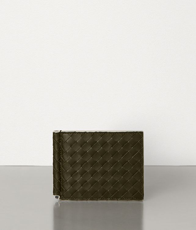 BOTTEGA VENETA BI-FOLD WALLET IN INTRECCIATO VN AND NAPPA Small Wallet Man fp