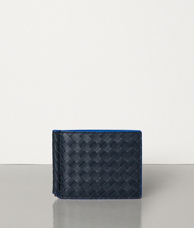 BOTTEGA VENETA BI-FOLD WALLET IN INTRECCIATO VN AND NAPPA Small Wallet Man fp