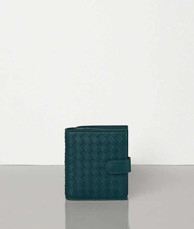 BOTTEGA VENETA MINI WALLET IN INTRECCIATO NAPPA Small Wallet Woman fp