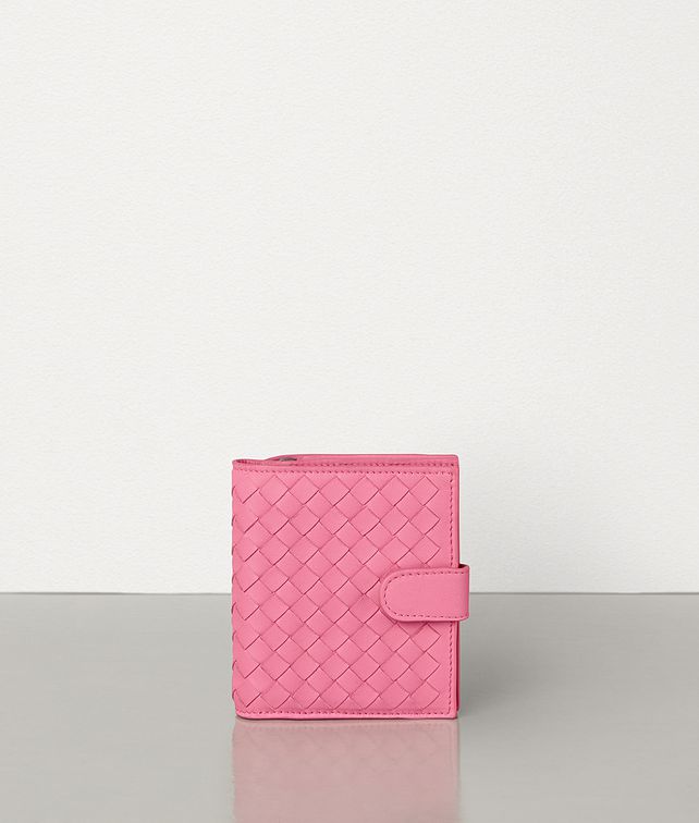 BOTTEGA VENETA MINI WALLET IN INTRECCIATO NAPPA Small Wallet Woman fp