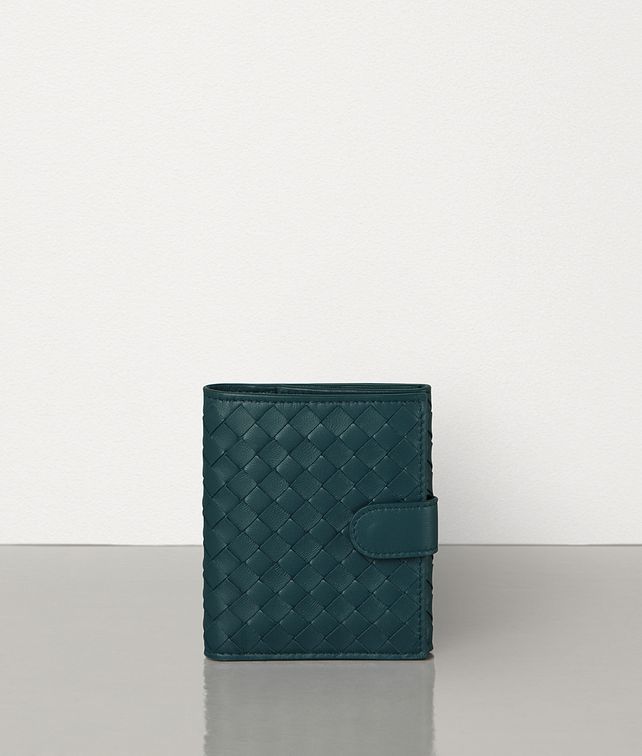 BOTTEGA VENETA MINI WALLET IN INTRECCIATO NAPPA Small Wallet Woman fp