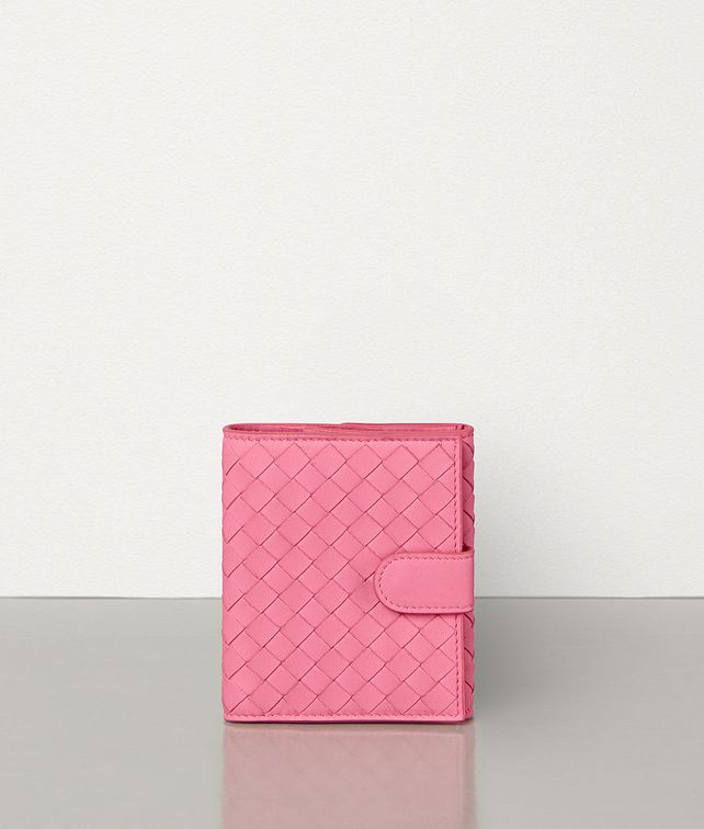 BOTTEGA VENETA MINI WALLET IN INTRECCIATO NAPPA Small Wallet Woman fp