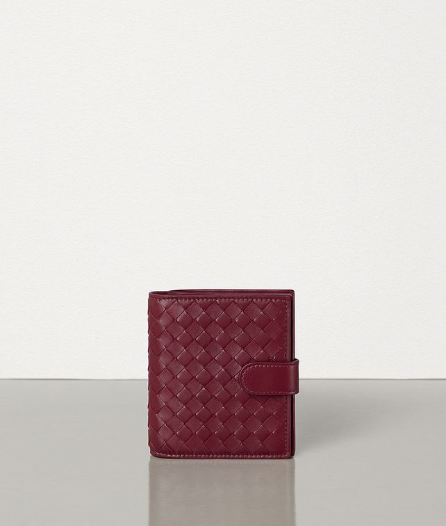 BOTTEGA VENETA MINI WALLET IN INTRECCIATO NAPPA Small Wallet Woman fp