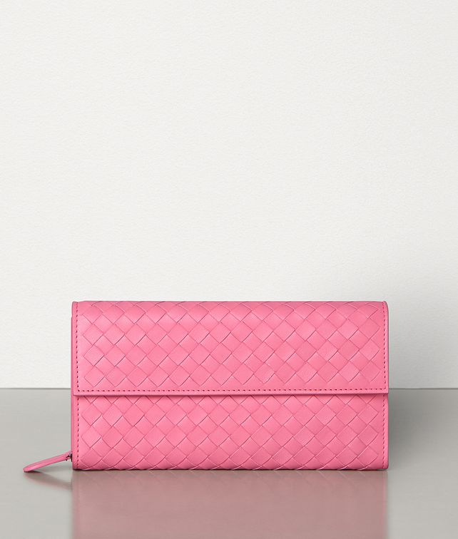 BOTTEGA VENETA イントレチャート ナッパ コンチネンタルウォレット ラージ ウォレット レディース fp