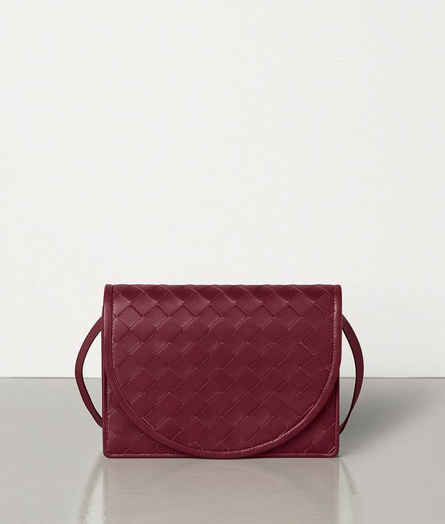 BOTTEGA VENETA MINI CROSSBODY IN INTRECCIATO NAPPA AND CALFSKIN Mini Bag and Pouche Woman fp