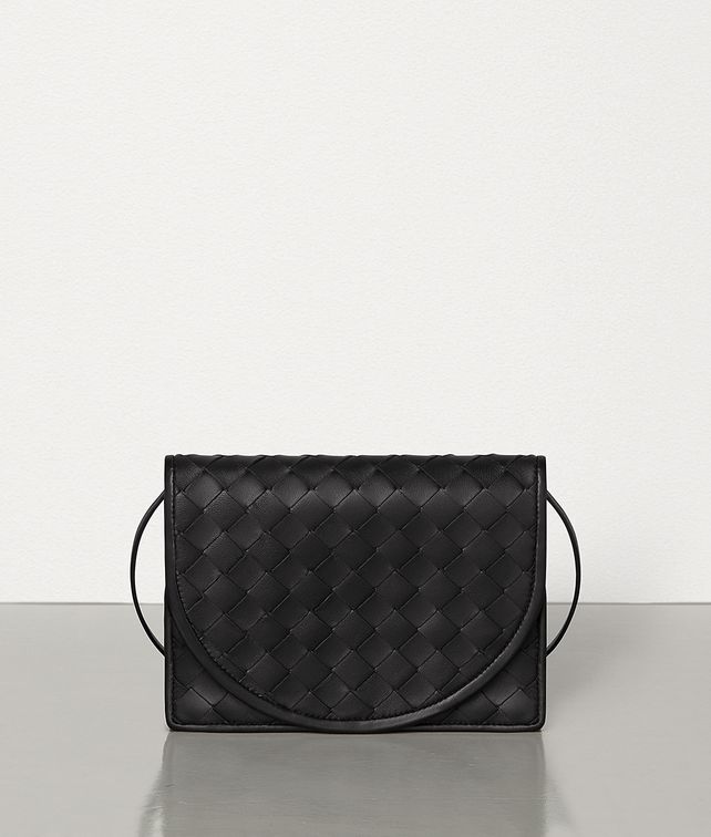BOTTEGA VENETA MINI CROSSBODY IN INTRECCIATO NAPPA AND CALFSKIN Mini Bag and Pouche Woman fp