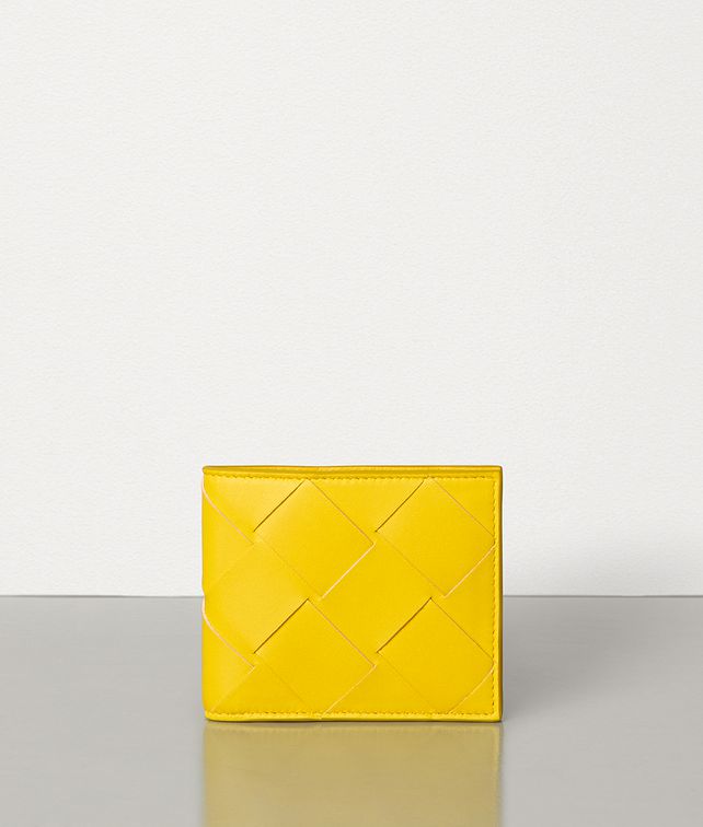BOTTEGA VENETA BI-FOLD WALLET IN INTRECCIATO NAPPA Small Wallet Man fp