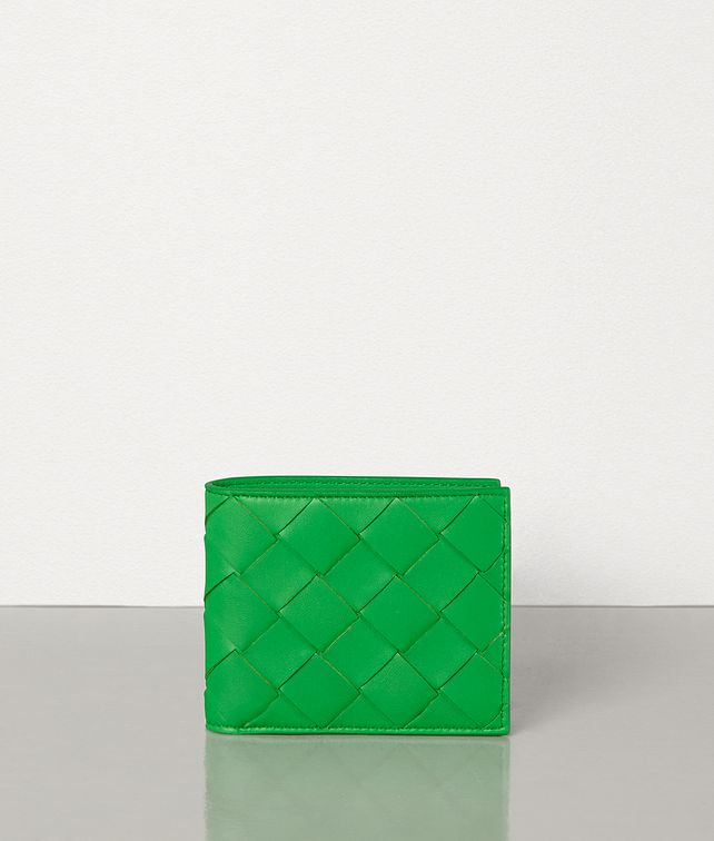 BOTTEGA VENETA BI-FOLD WALLET IN INTRECCIATO NAPPA Small Wallet Man fp
