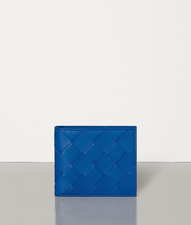 BOTTEGA VENETA BI-FOLD WALLET IN INTRECCIATO NAPPA Small Wallet Man fp