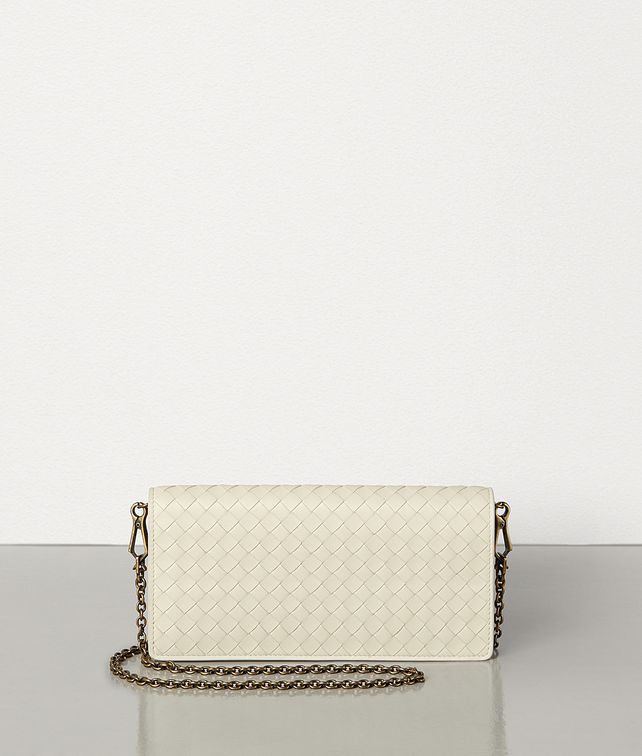 BOTTEGA VENETA CHAIN WALLET IN INTRECCIATO NAPPA Mini Bag and Pouche Woman fp