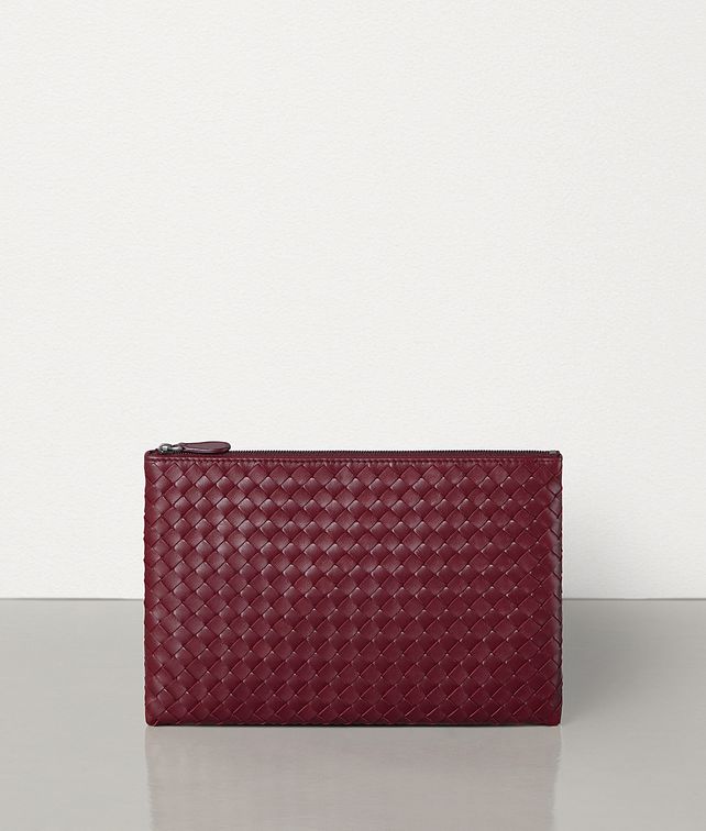 BOTTEGA VENETA MEDIUM BILETTO IN INTRECCIATO NAPPA Pouch E fp