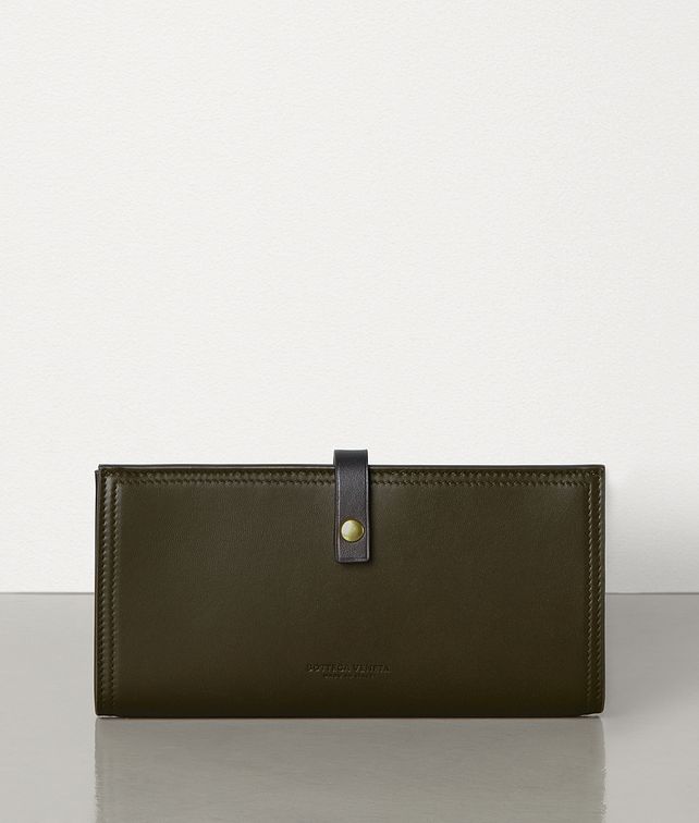 BOTTEGA VENETA CONTINENTAL WALLET IN NAPPA AND CALFSKIN Large Wallet Woman fp