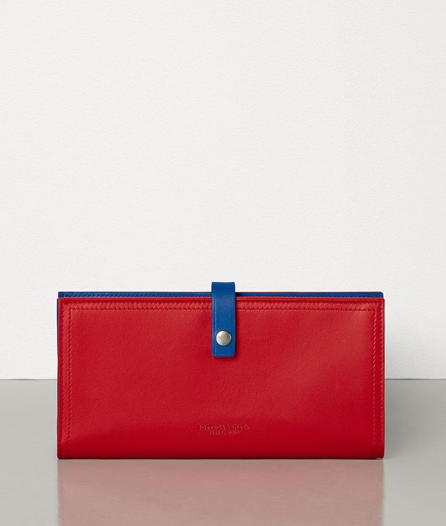 BOTTEGA VENETA CONTINENTAL WALLET IN NAPPA AND CALFSKIN Large Wallet Woman fp
