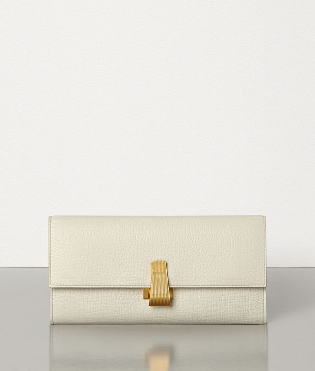 BOTTEGA VENETA CONTINENTAL WALLET IN PALMELLATO Large Wallet Woman fp