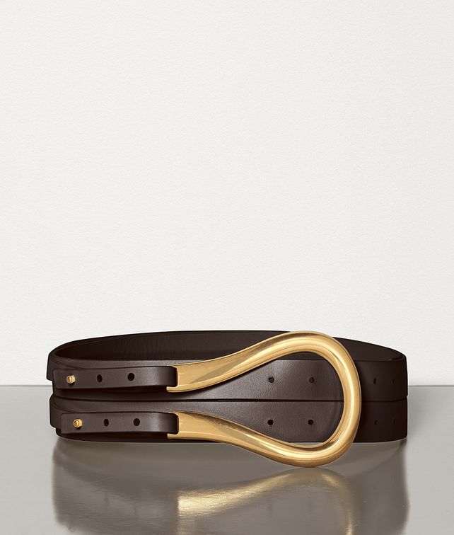 BOTTEGA VENETA BELT IN FRENCH CALF Belt Woman fp