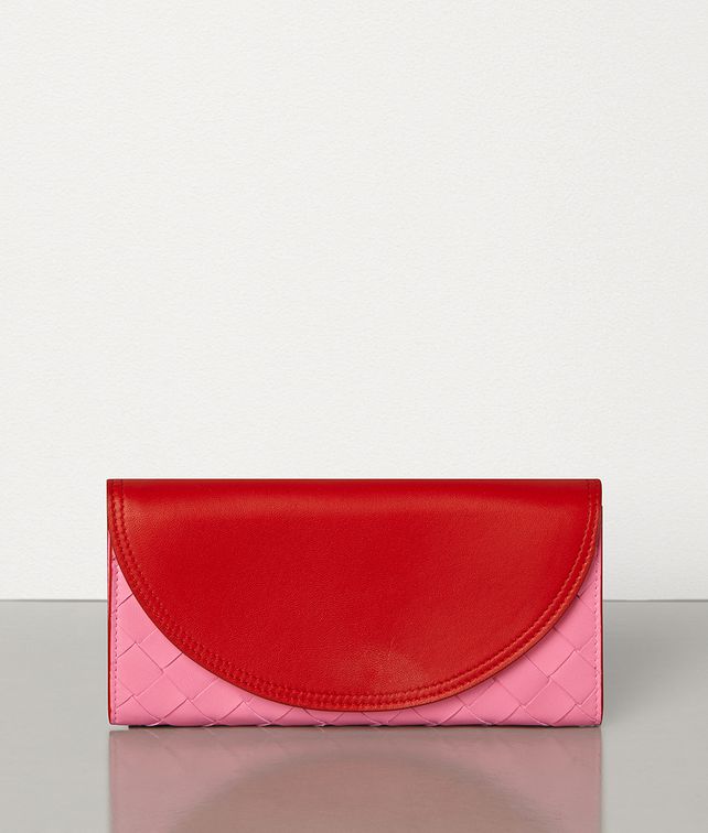 BOTTEGA VENETA CONTINENTAL WALLET IN INTRECCIATO NAPPA Large Wallet Woman fp