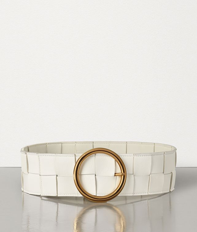 BOTTEGA VENETA BELT IN INTRECCIATO NAPPA Belt Woman fp