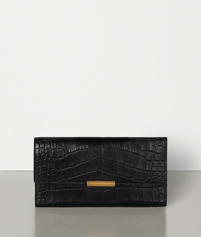 BOTTEGA VENETA LARGE CONTINENTAL WALLET IN FRENCH CALFSKIN Large Wallet Woman fp