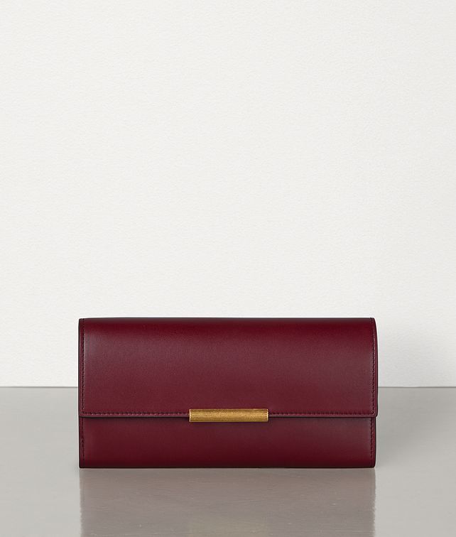 BOTTEGA VENETA CONTINENTAL WALLET IN FRENCH CALFSKIN Large Wallet Woman fp