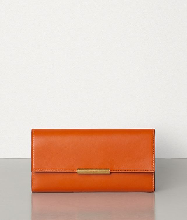 BOTTEGA VENETA CONTINENTAL WALLET IN FRENCH CALF Large Wallet Woman fp