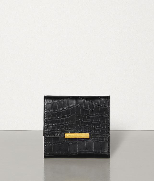 BOTTEGA VENETA MINI CONTINENTAL WALLET IN FRENCH CALFSKIN Small Wallet Woman fp