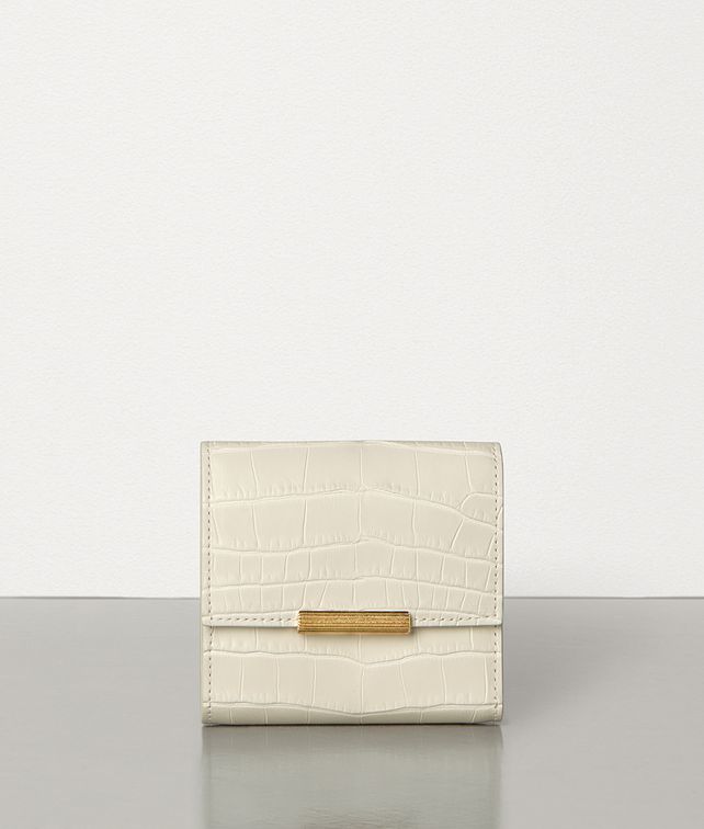 BOTTEGA VENETA MINI CONTINENTAL WALLET IN FRENCH CALFSKIN Small Wallet Woman fp