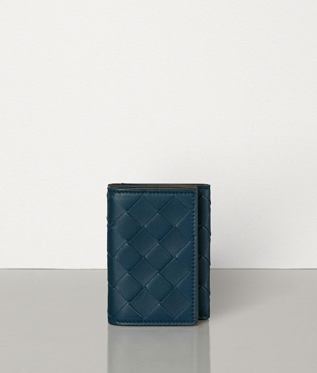 BOTTEGA VENETA MINI CONTINENTAL WALLET IN MAXI INTRECCIO Large Wallet Woman fp
