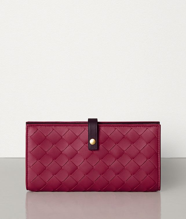 BOTTEGA VENETA LARGE FRENCH WALLET IN MAXI INTRECCIO Large Wallet Woman fp
