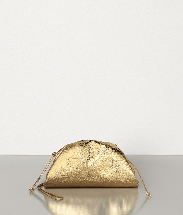 BOTTEGA VENETA THE POUCH 20 IN METALLIC NAPPA Mini Bag and Pouche Woman fp
