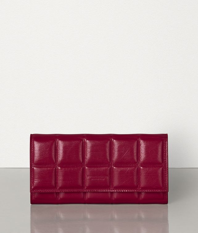 BOTTEGA VENETA PORTAFOGLIO CONTINENTAL MEDIO IN PAPER CALF IMBOTTITO Portafoglio grande Donna fp