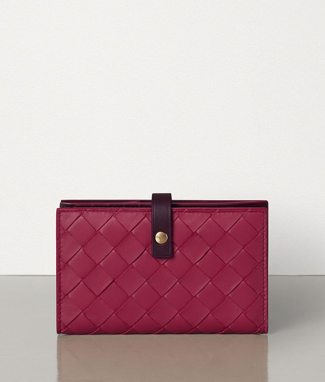 BOTTEGA VENETA MEDIUM FRENCH WALLET IN MAXI INTRECCIO Large Wallet Woman fp