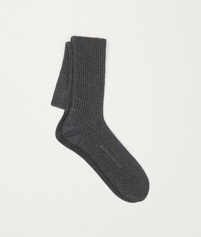 BOTTEGA VENETA SOCKS IN CASHMERE Scarves, Gloves & Others Man fp