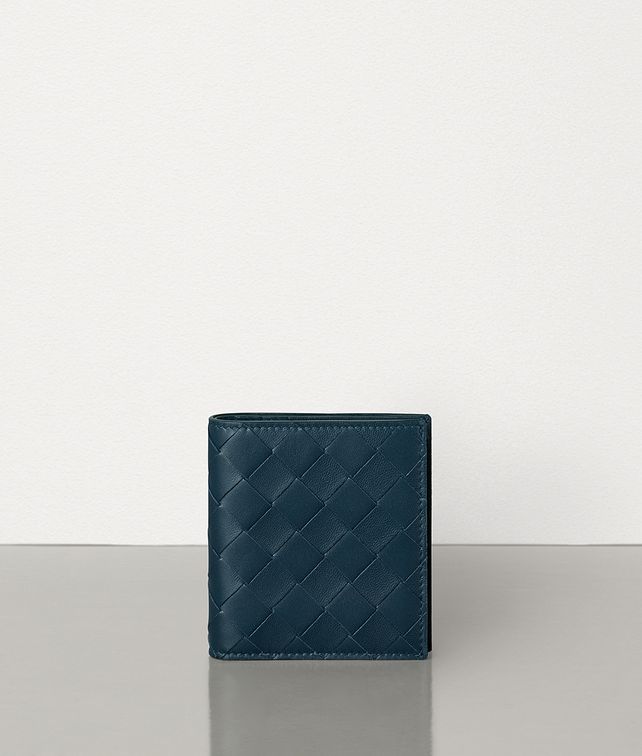 BOTTEGA VENETA BILLFOLD WALLET IN INTRECCIATO NAPPA Small Wallet Man fp