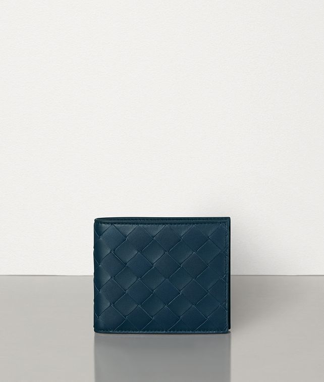 BOTTEGA VENETA BILLFOLD WALLET IN INTRECCIATO NAPPA Small Wallet Man fp