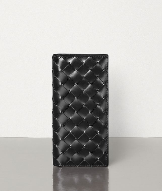 BOTTEGA VENETA CONTINENTAL WALLET IN INTRECCIATO SPAZZOLATO CALF Large Wallet Man fp