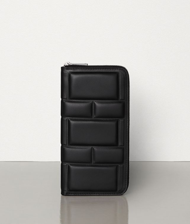 BOTTEGA VENETA パデッドナッパ ジップアラウンドウォレット ラージ ウォレット メンズ fp