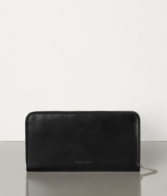 BOTTEGA VENETA MEDIUM ZIP AROUND WALLET IN SPAZZOLATO CALFSKIN Large Wallet Man fp