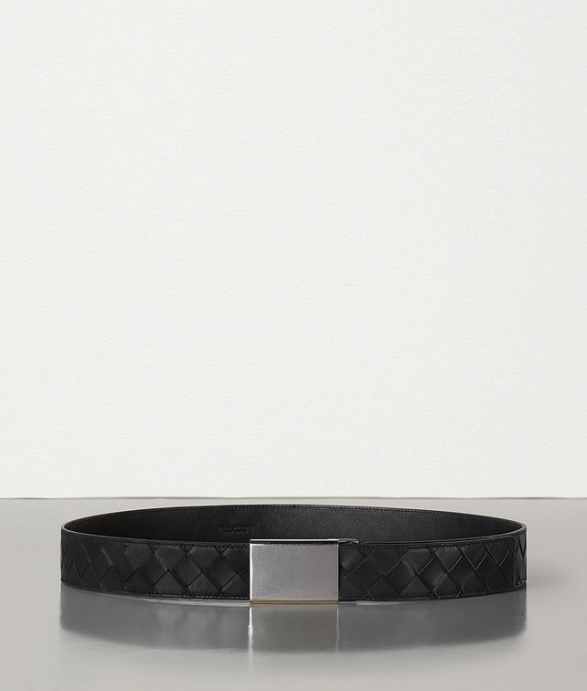 BOTTEGA VENETA BELT IN INTRECCIATO FRENCH CALFSKIN Belt Man fp