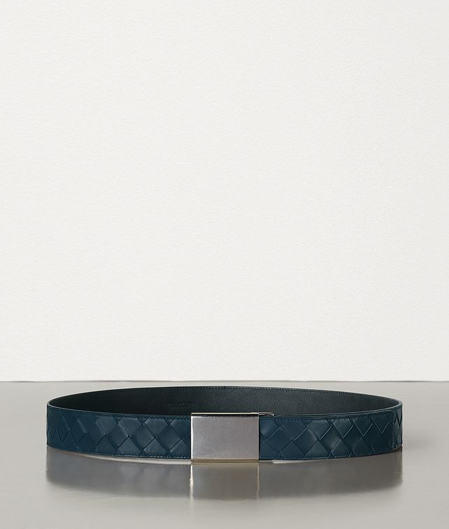 BOTTEGA VENETA BELT IN INTRECCIATO FRENCH CALFSKIN Belt Man fp