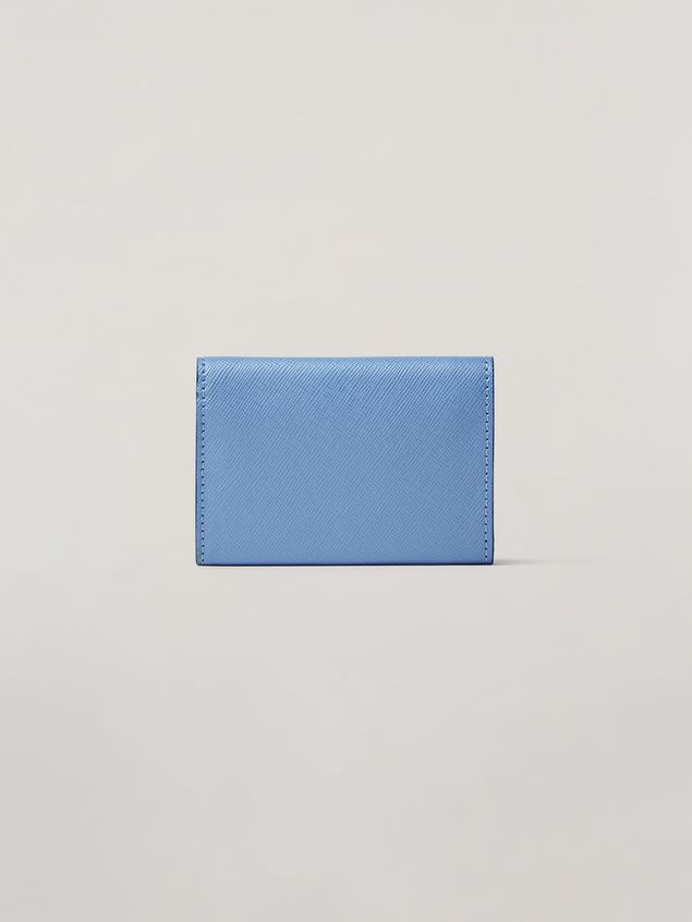 Wallet Marni Saffiano leather tri-fold wallet Woman