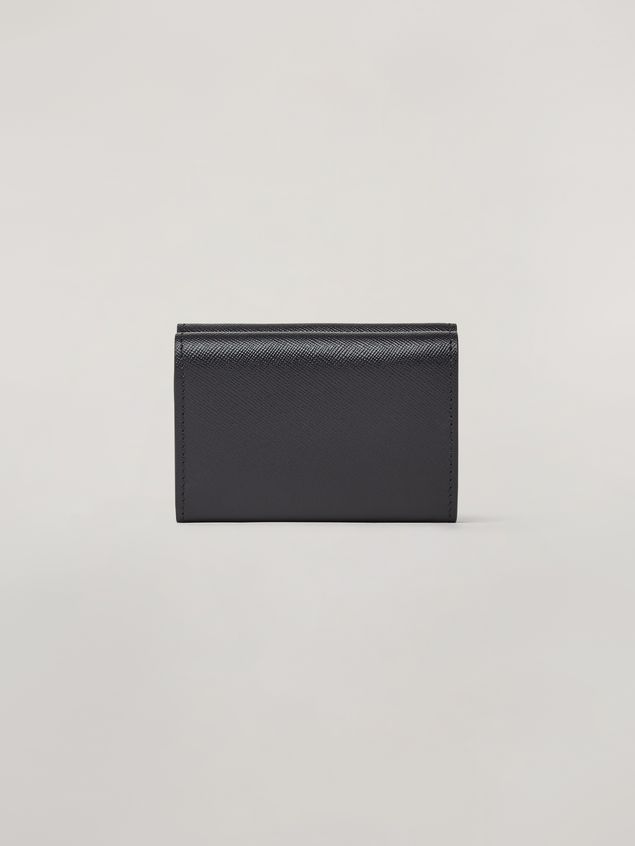 Cartera Marni Cartera de piel saffiano de tres cuerpos Mujer