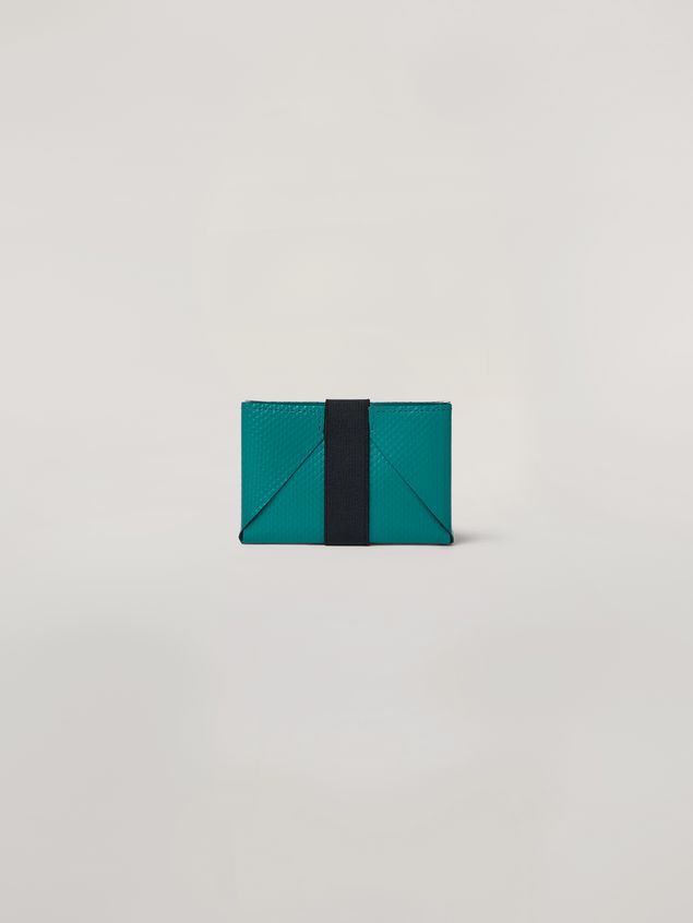 Wallet Marni Wallet in PVC white and green Man