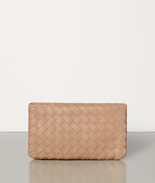 POCHETTE MEDIA IN INTRECCIATO NAPPA POCHETTE MEDIA IN INTRECCIATO NAPPA