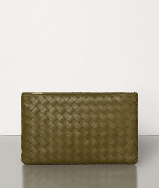 POCHETTE GRANDE IN INTRECCIATO NAPPA POCHETTE GRANDE IN INTRECCIATO NAPPA