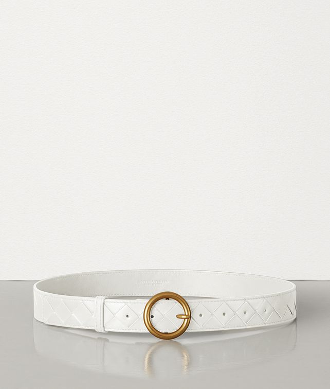 BOTTEGA VENETA BELT IN INTRECCIATO NAPPA Belt Woman fp
